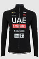 PISSEI Jachetă termoizolantă de ciclism - UAE TEAM EMIRATES 2024 - negru