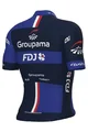 ALÉ Tricou de ciclism cu mânecă scurtă - GROUPAMA FDJ 2024 - albastru
