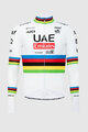 PISSEI Tricou de ciclism cu mânecă lungă de vară - UAE TEAM EMIRATES 2024 - multicolor