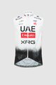 PISSEI Vestă de ciclism - UAE TEAM EMIRATES 2025 - alb/negru