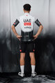 PISSEI Vestă de ciclism - UAE TEAM EMIRATES 2025 - alb/negru