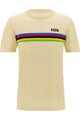 SANTINI Tricou de ciclism cu mânecă scurtă - UCI WORLD CHAMPION - alb