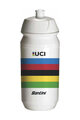 SANTINI Sticlă de apă pentru ciclism - UCI - alb/multicolor