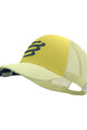 COMPRESSPORT Șapcă de ciclism - TRUCKER CAP - galben