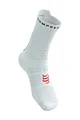 COMPRESSPORT Șosete clasice de ciclism - PRO RACING V4.0 RUN - alb/negru