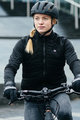 AGU Jachetă termoizolantă de ciclism - LED WINTER HEATED W - negru