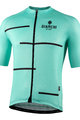 BIANCHI MILANO Tricou de ciclism cu mânecă scurtă - DISUERI - albastru deschis