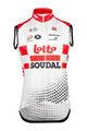 Vestă de ciclism - LOTTO SOUDAL 2019 - roșu/alb